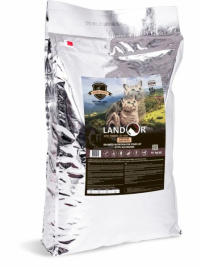 LANDOR LANDOR сухой корм для стерилизованных и кошек с избыточным весом кролик с рисом 10 кг