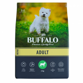 Mr.Buffalo ADULT MINI Сухой корм для собак мелких пород ягненок 2 кг