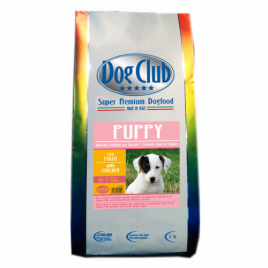 Dog Club Puppy сухой корм для собак индейка 12 кг