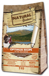 Natural Greatness Optimum Recipe Mini Medium корм для собак маленьких и средних пород питательный 2 кг