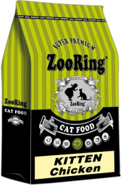 ZooRing KITTEN Chicken cухой корм для котят цыпленок 10 кг