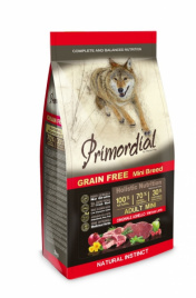 PRIMORDIAL MINI ADULT сухой корм для собак мелких пород беззерновой кабан ягненок, 2 кг