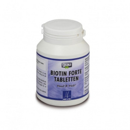 Grau Biotin Forte Tabletten кожа шерсть для собак и кошек с целебными травами 100 таб