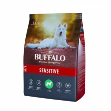Mr.Buffalo SENSITIVE Сухой корм для собак средних и крупных пород ягненок 2 кг