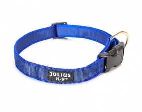 JULIUS-K9 ошейник для собак Color Gray 39-65 см 2.5 см сине серый