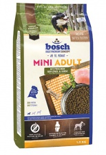 Bosch Mini Adult корм для собак маленьких пород птица и просо 1 кг
