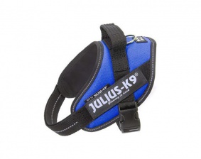 JULIUS-K9 шлейка для собак IDC®-Powerharness Mini-Mini (40-53см/ 4-7кг), синий
