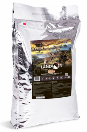 LANDOR сухой корм для взрослых собак мелких пород ягненок с рисом обогащенный 15 кг фото 2