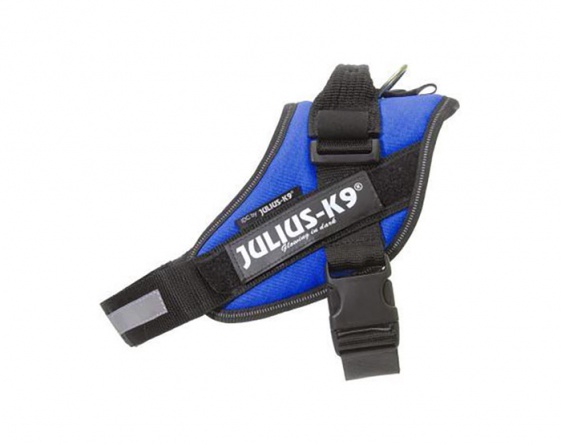 JULIUS-K9 шлейка для собак IDC®-Powerharness 0 (58-76см/ 14-25кг), синий фото 1