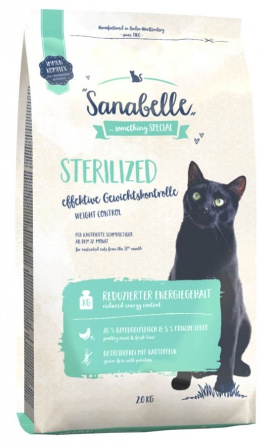 Sanabelle Sterilized корм для стерилизованных кошек птица 2 кг фото 1