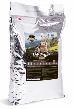 LANDOR STERILIZED RABBIT RICE сухой корм для стерилизованных и кошек с избыточным весом кролик с рисом обогащенный 10 кг фото 2